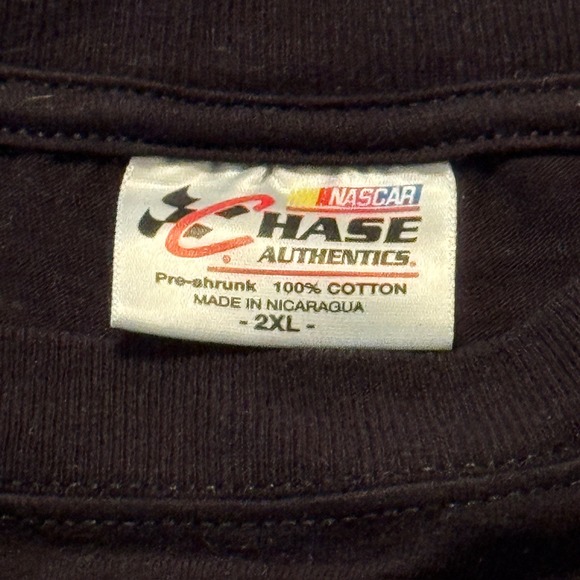 Dale‎ Jr #88 stock car racing black tshirt size 2XL NWOT - Picture 3 of 3